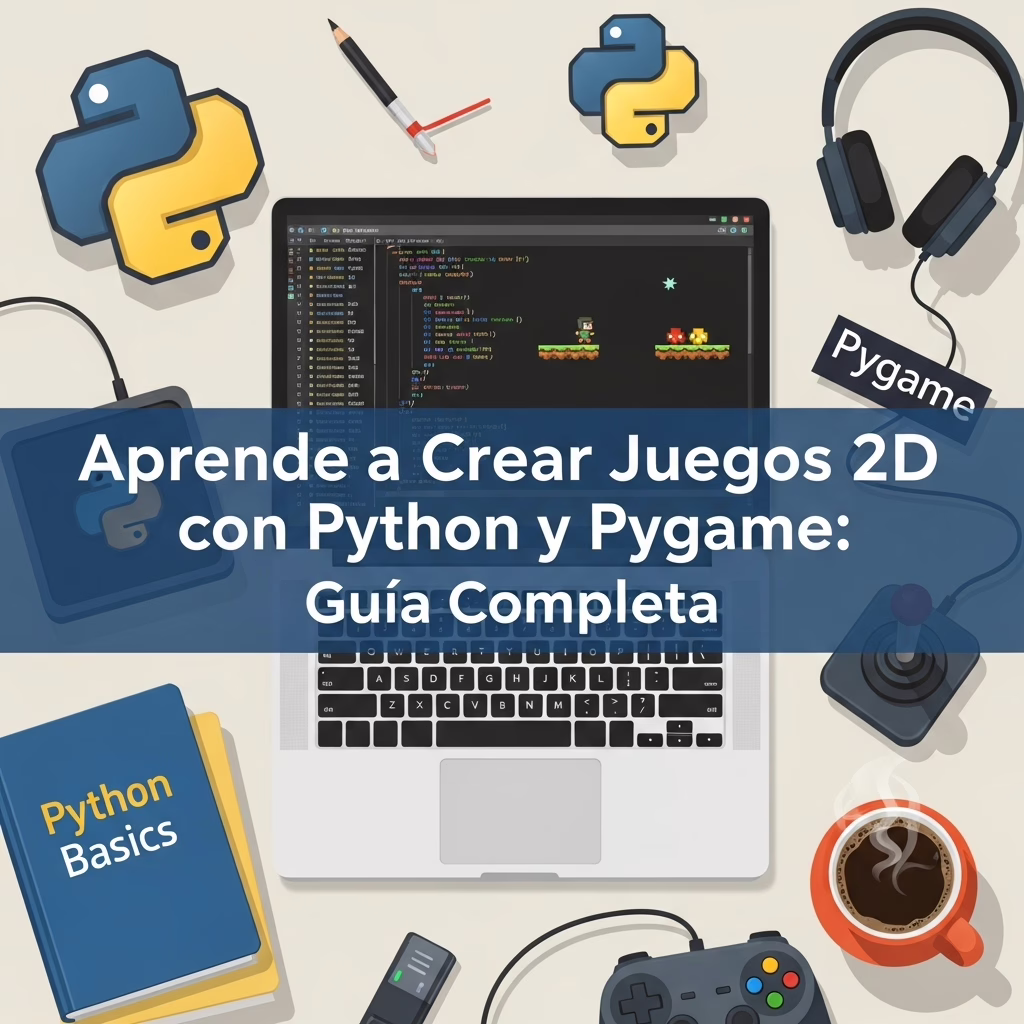 Aprende a Crear Juegos 2D con Python y Pygame: Guía Completa