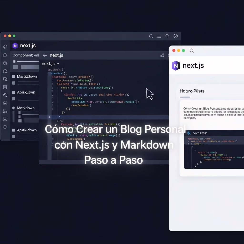 Cómo Crear un Blog Personal con Next.js y Markdown Paso a Paso