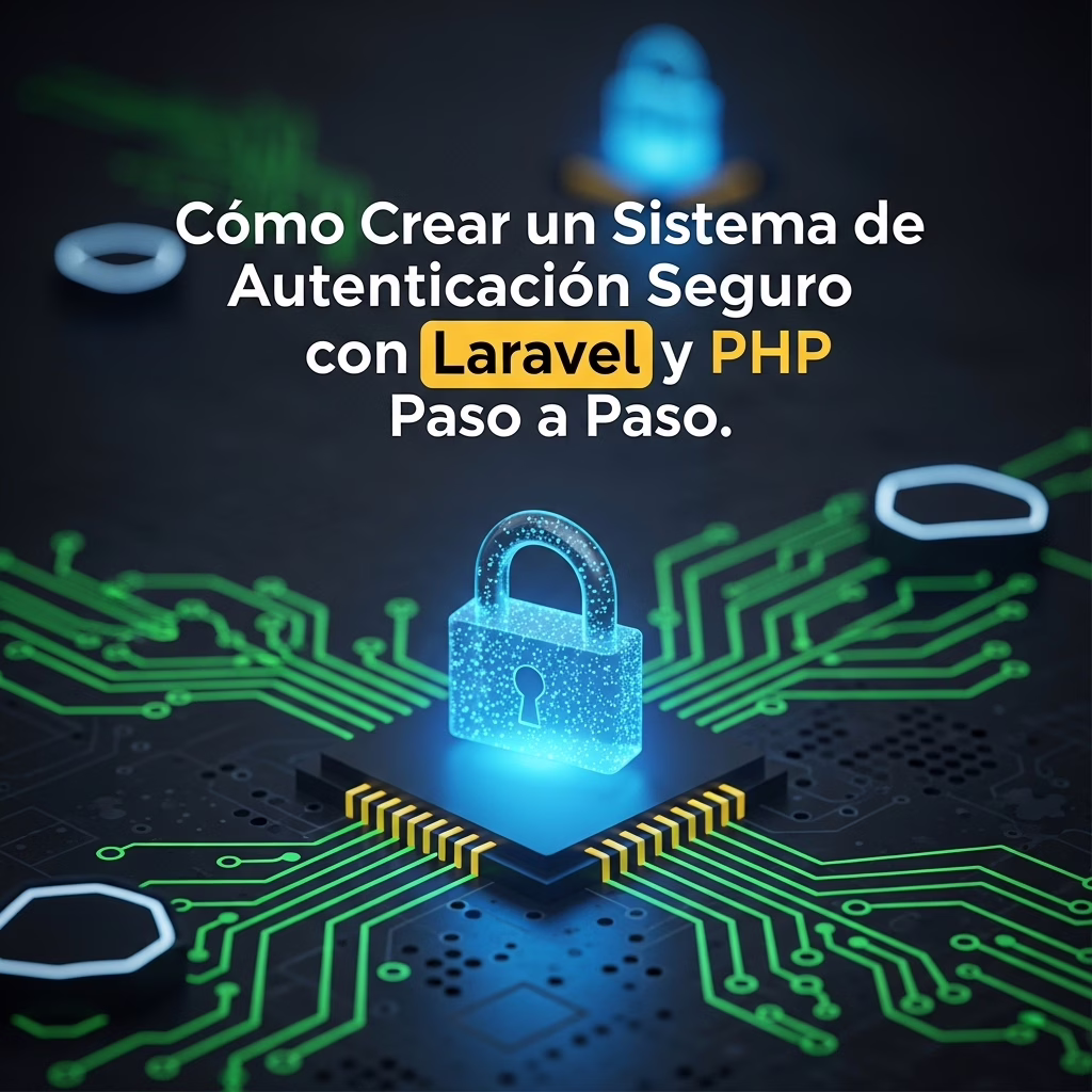 Cómo Crear un Sistema de Autenticación Seguro con Laravel y PHP Paso a Paso