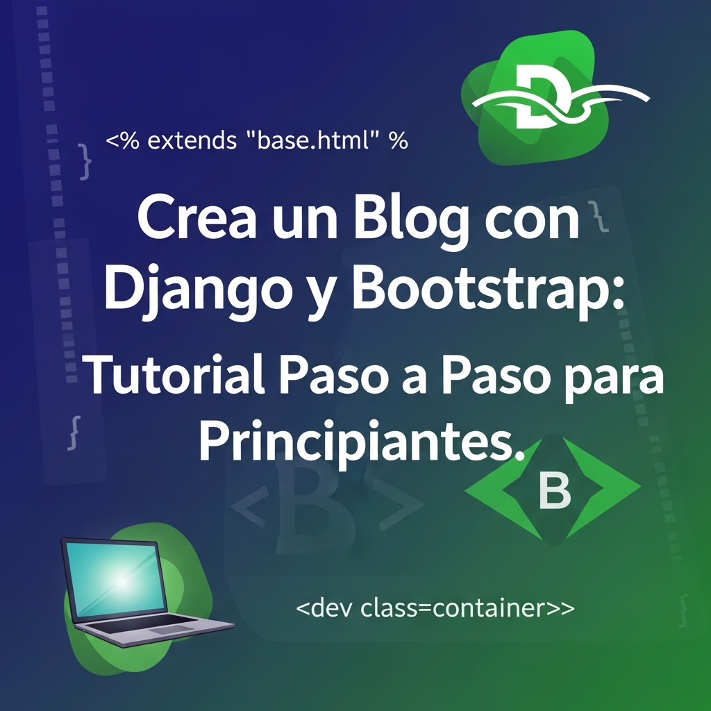 Crea un Blog con Django y Bootstrap: Tutorial Paso a Paso para Principiantes