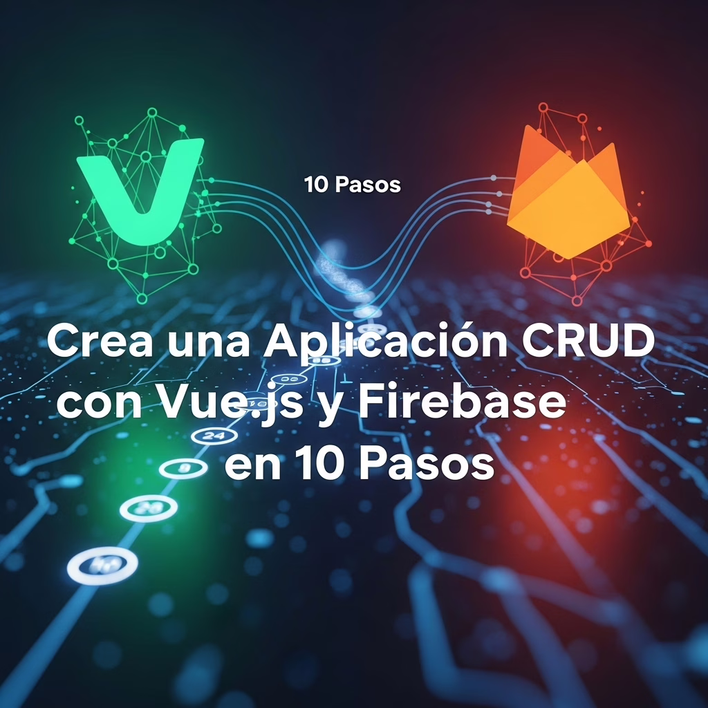 Crea una Aplicación CRUD con Vue.js y Firebase en 10 Pasos