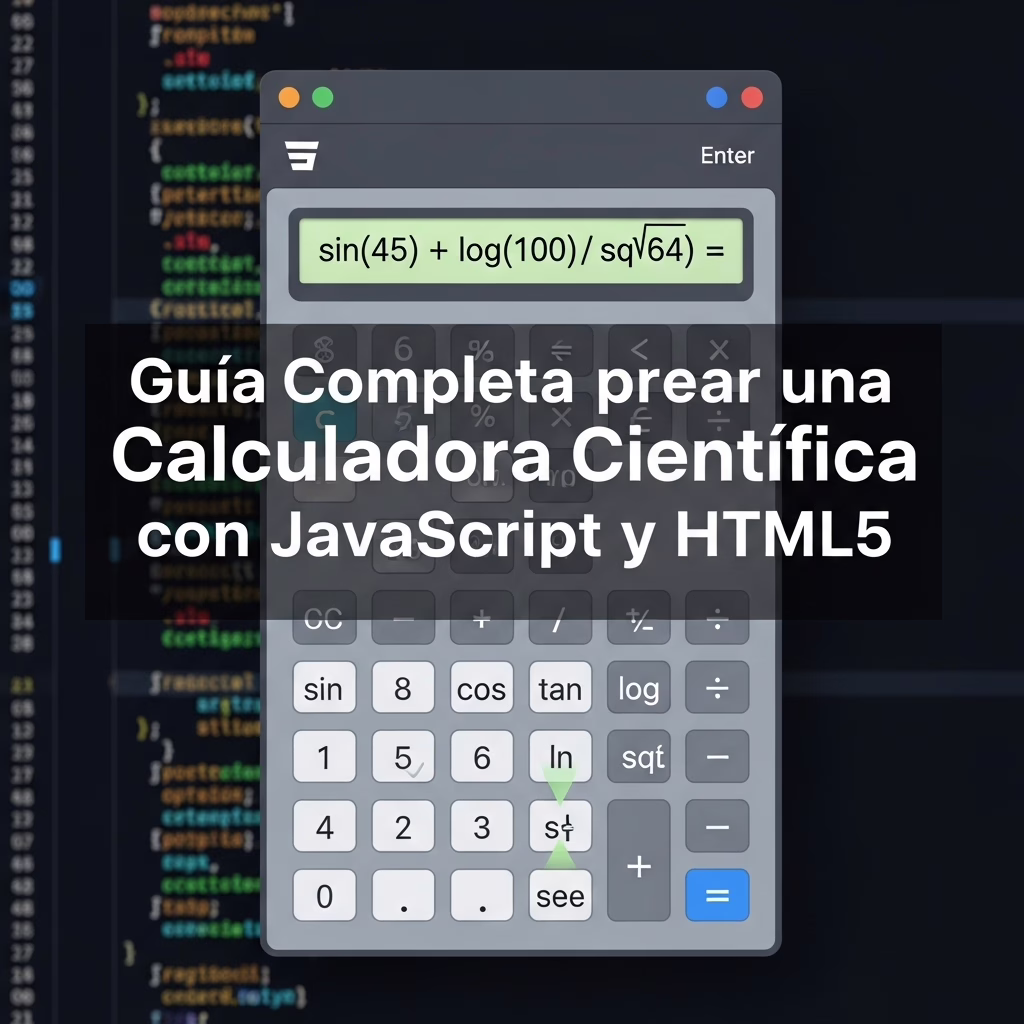 Guía Completa para Crear una Calculadora Científica con JavaScript y HTML5