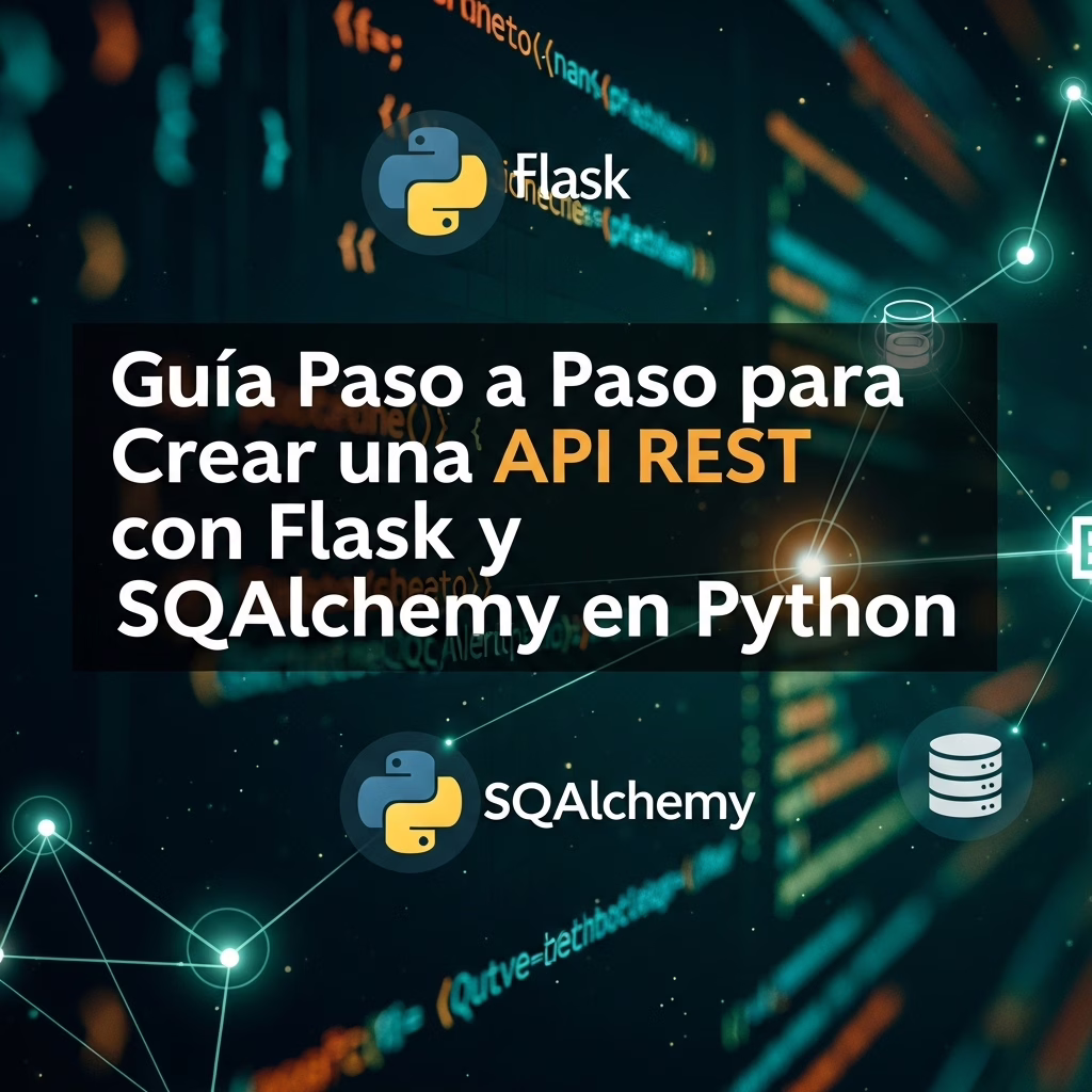 Guía Paso a Paso para Crear una API REST con Flask y SQLAlchemy en Python