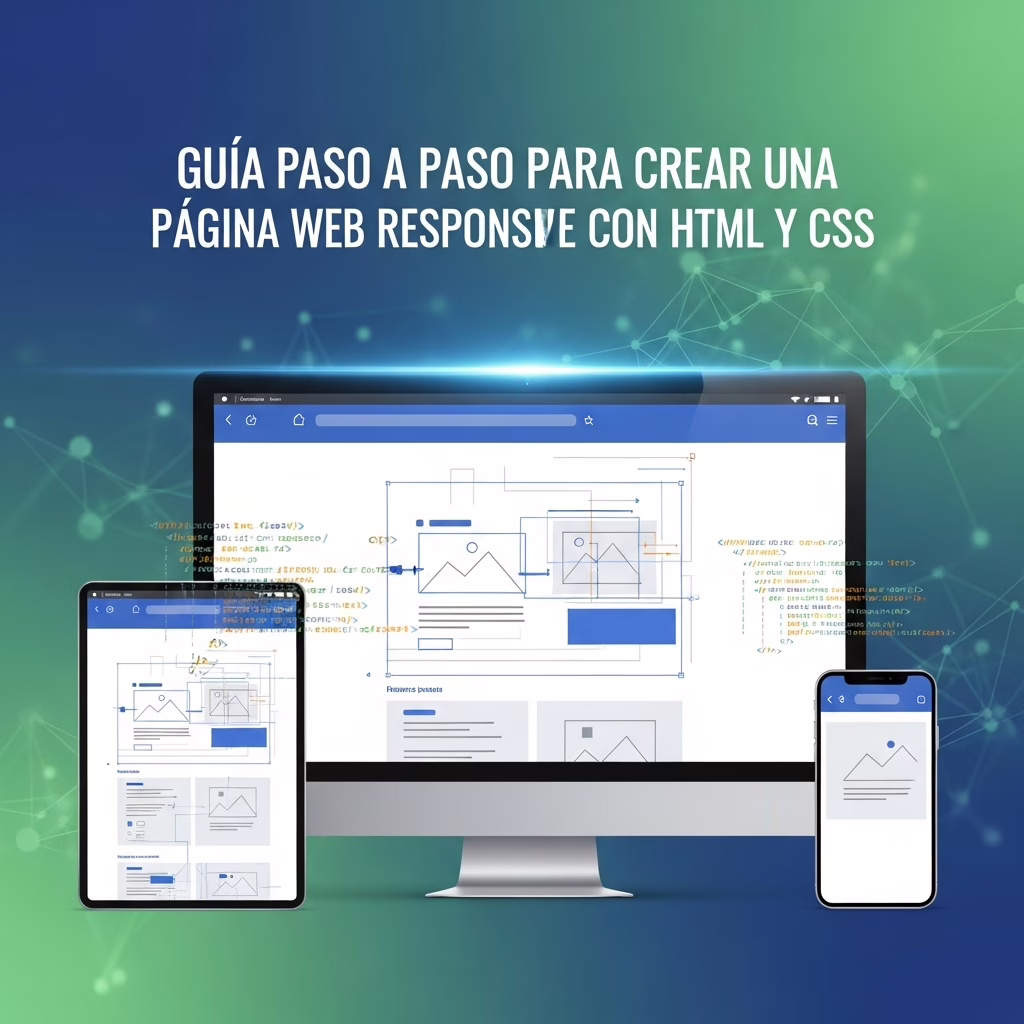 Guía Paso a Paso para Crear una Página Web Responsive con HTML y CSS