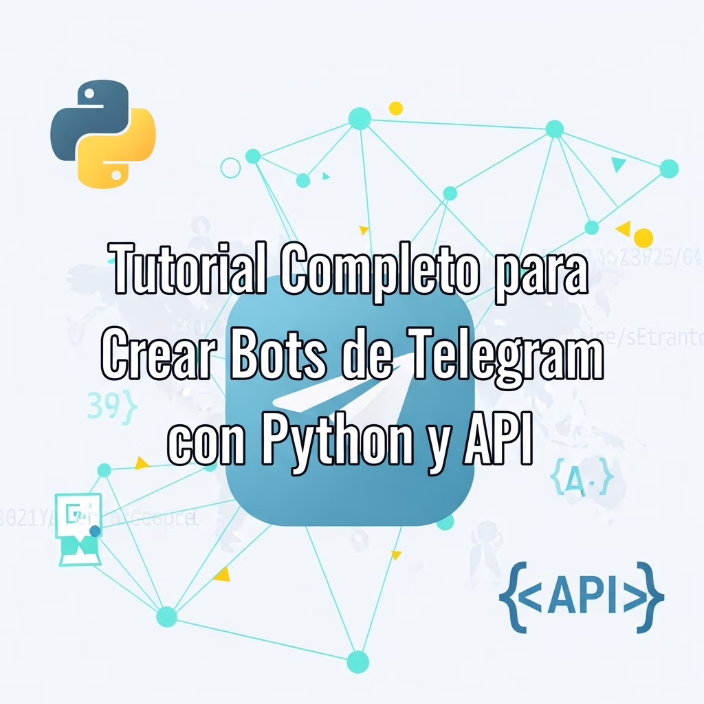 Tutorial Completo para Crear Bots de Telegram con Python y API