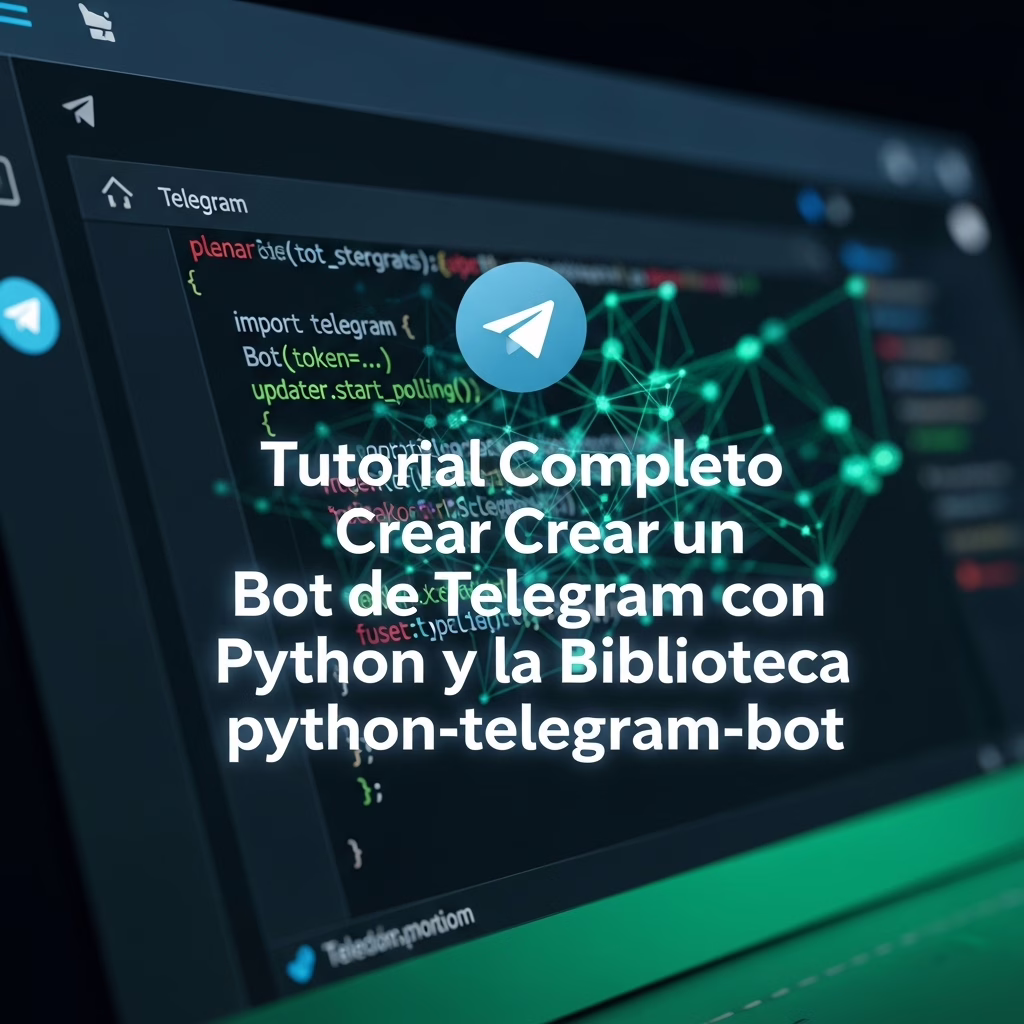 Tutorial Completo para Crear un Bot de Telegram con Python y la Biblioteca python-telegram-bot