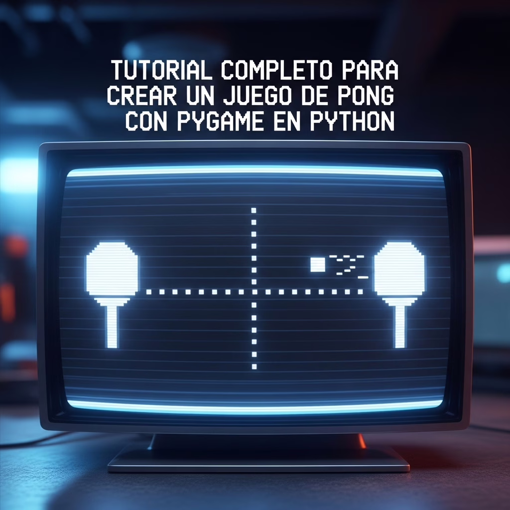 Tutorial Completo para Crear un Juego de Pong con Pygame en Python