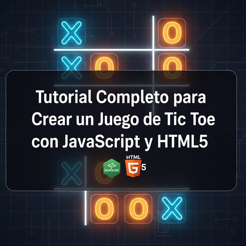 Tutorial Completo para Crear un Juego de Tic Tac Toe con JavaScript y HTML5