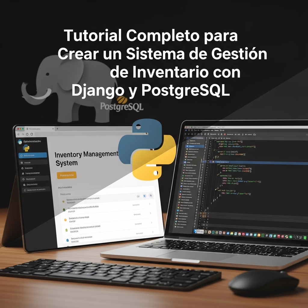 Tutorial Completo para Crear un Sistema de Gestión de Inventario con Django y PostgreSQL