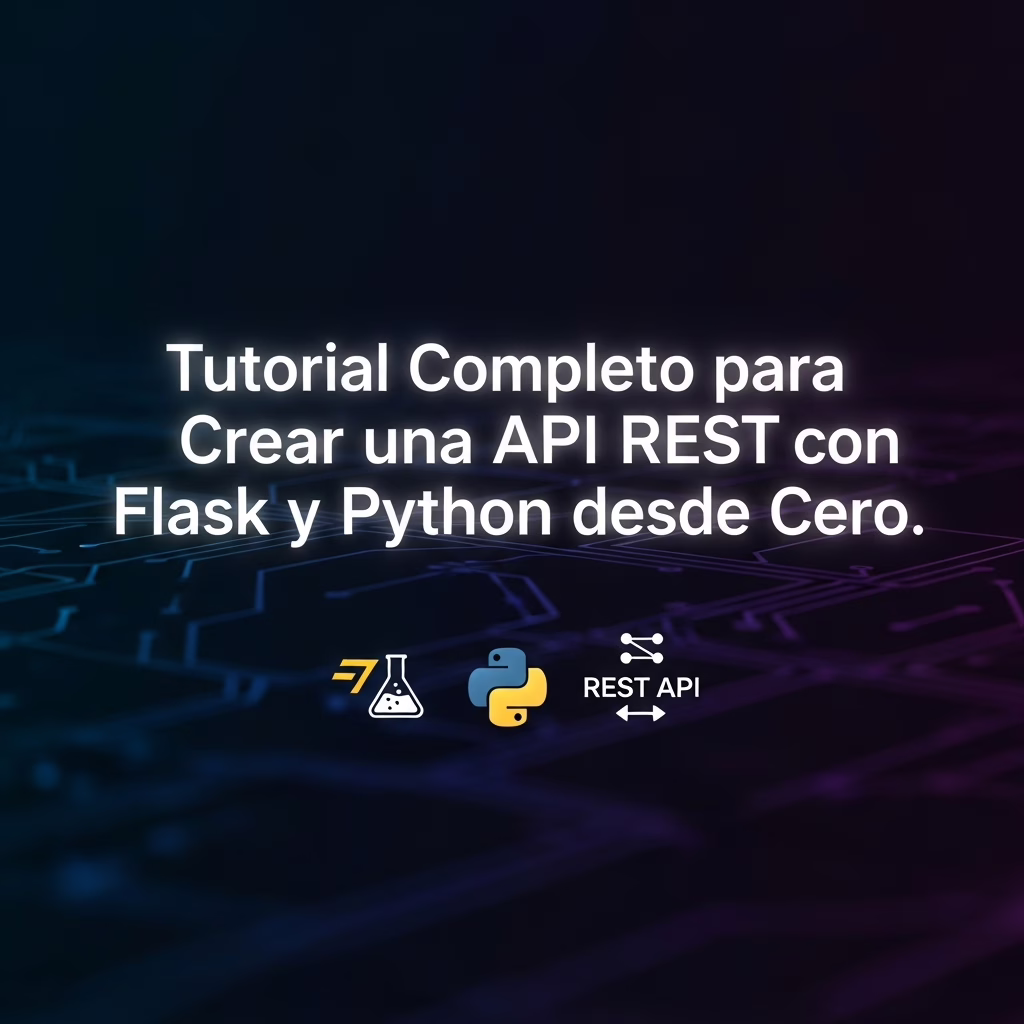 Tutorial Completo para Crear una API REST con Flask y Python desde Cero