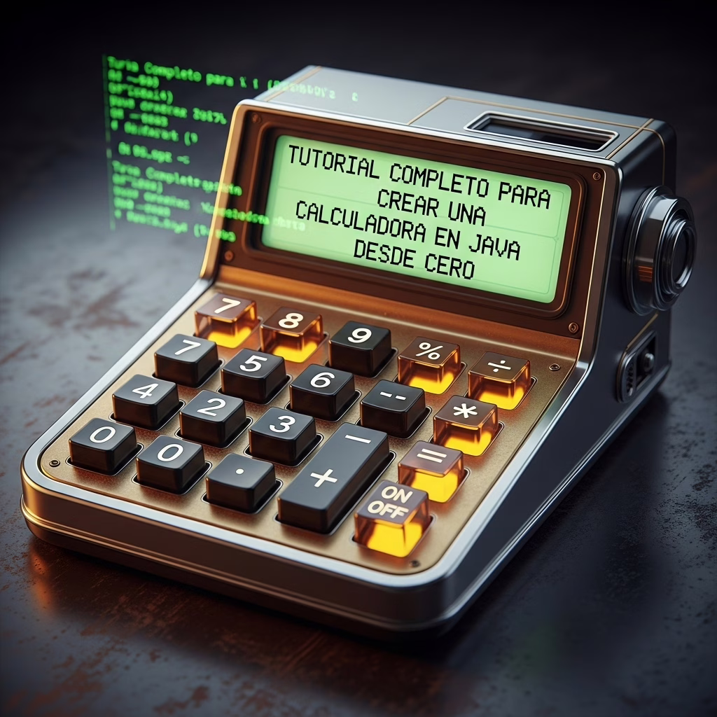 Tutorial Completo para Crear una Calculadora en Java desde Cero