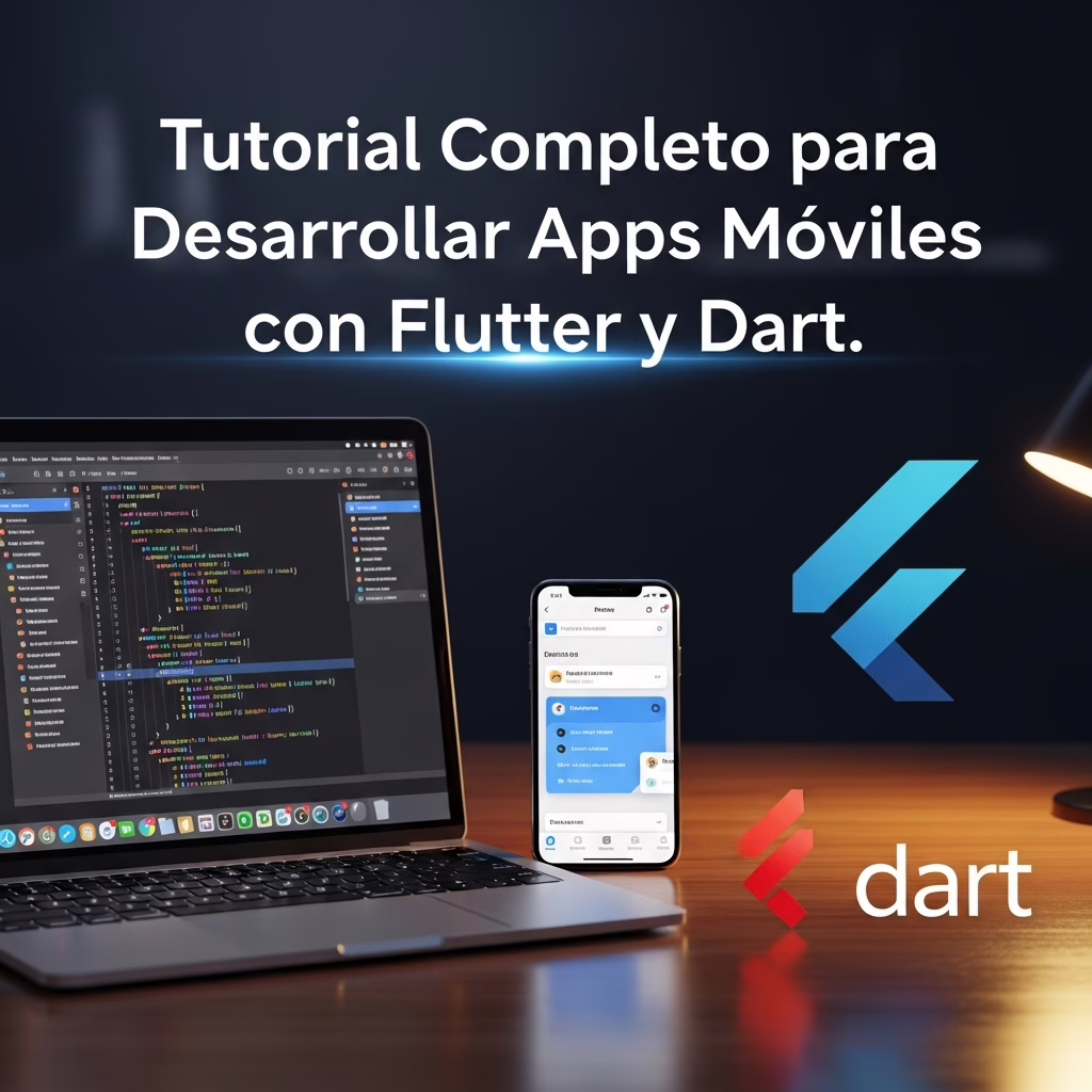 Tutorial Completo para Desarrollar Apps Móviles con Flutter y Dart