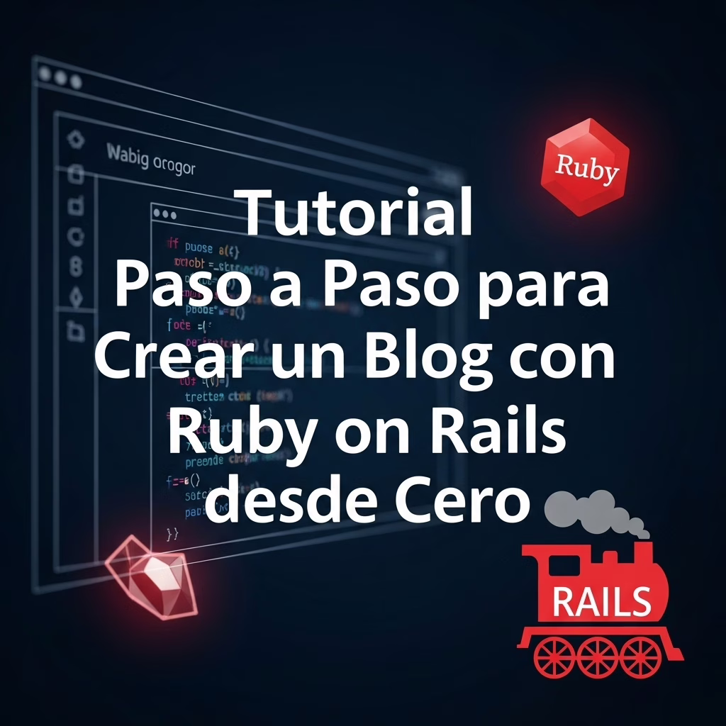 Tutorial Paso a Paso para Crear un Blog con Ruby on Rails desde Cero