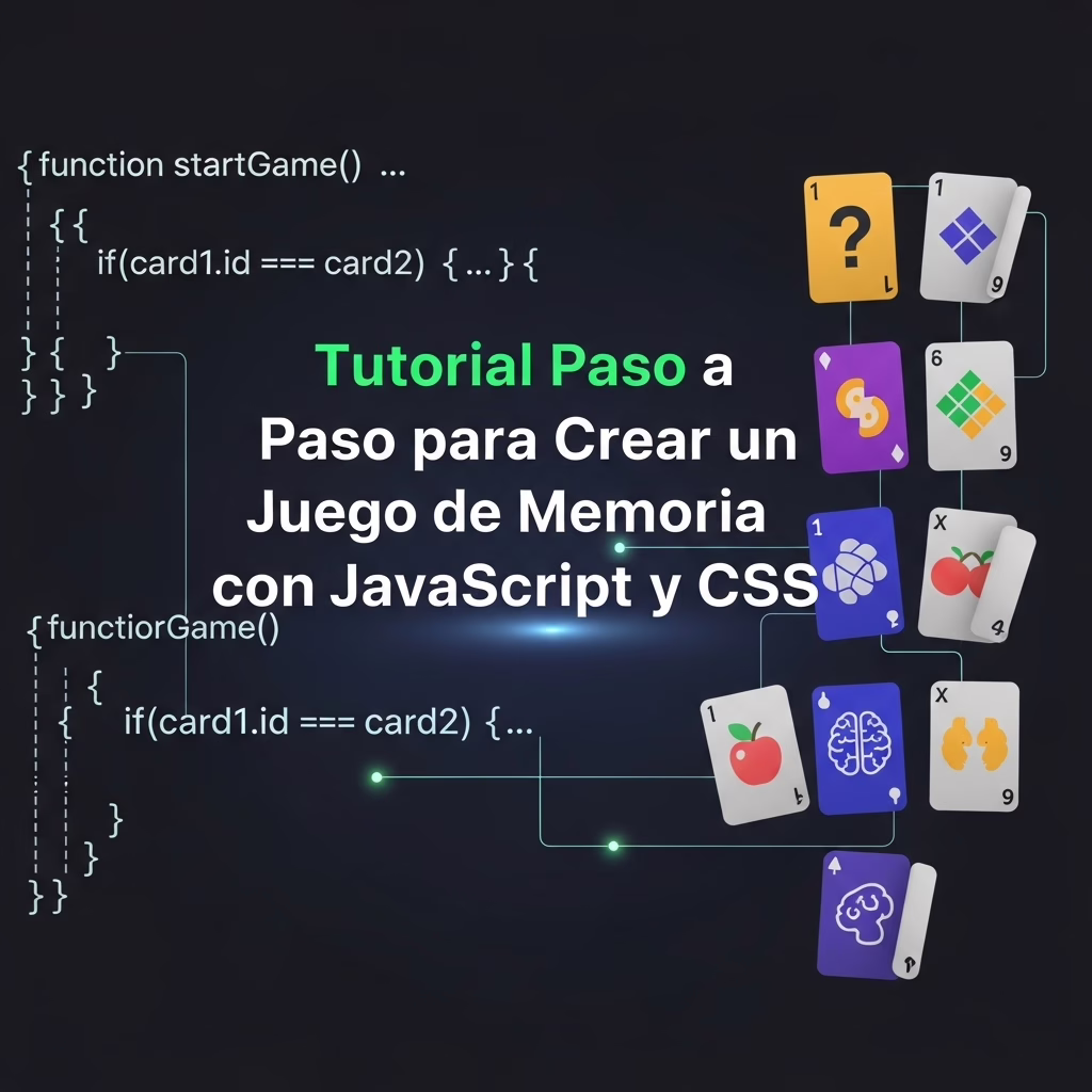 Tutorial Paso a Paso para Crear un Juego de Memoria con JavaScript y CSS