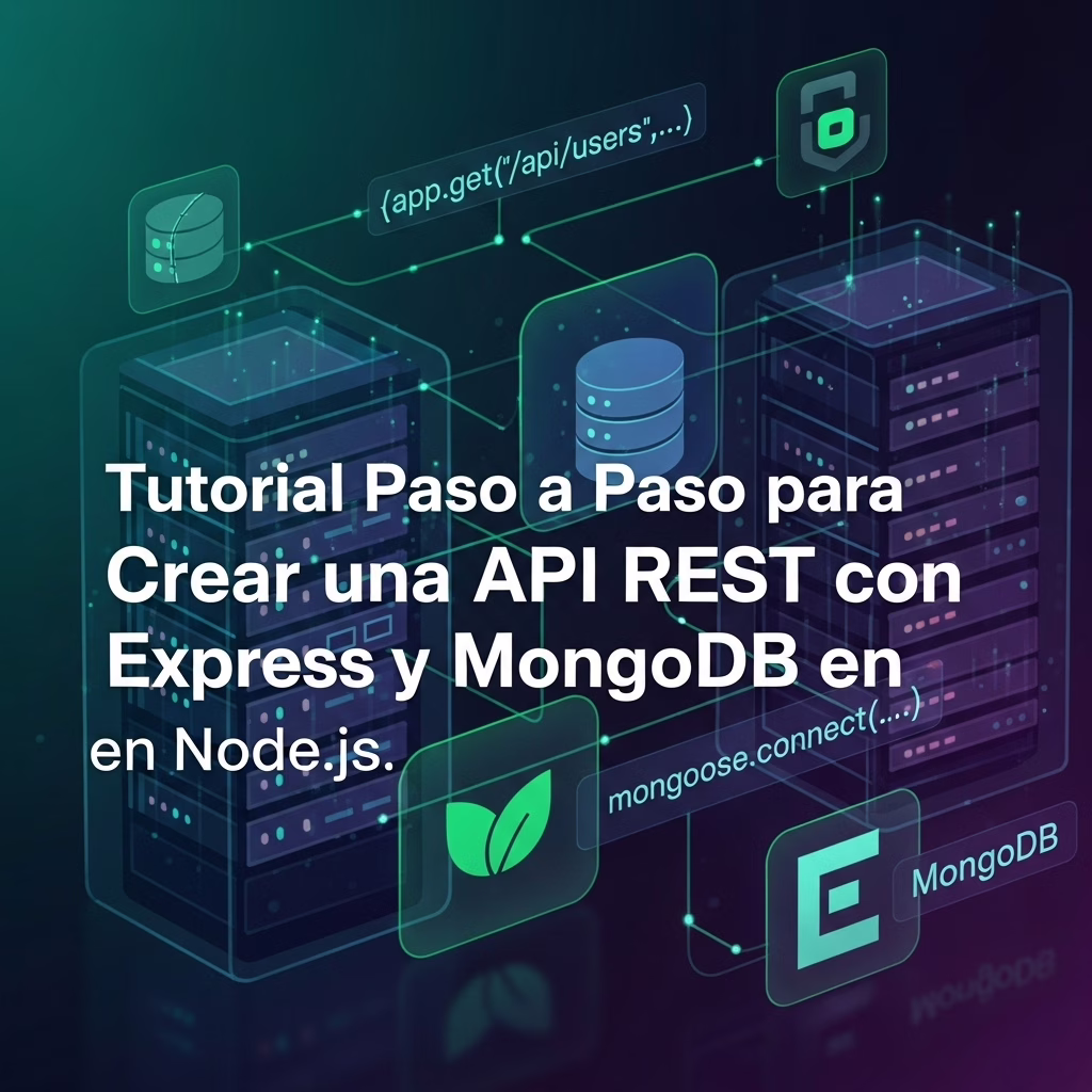 Tutorial Paso a Paso para Crear una API REST con Express y MongoDB en Node.js