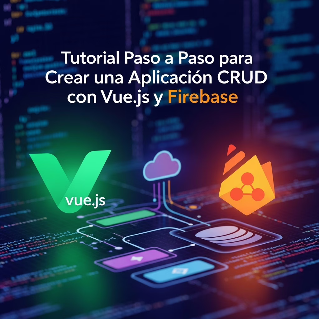 Tutorial Paso a Paso para Crear una Aplicación CRUD con Vue.js y Firebase