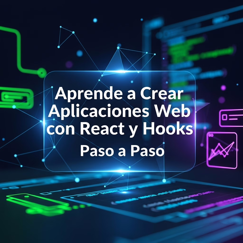 Aprende a Crear Aplicaciones Web con React y Hooks Paso a Paso
