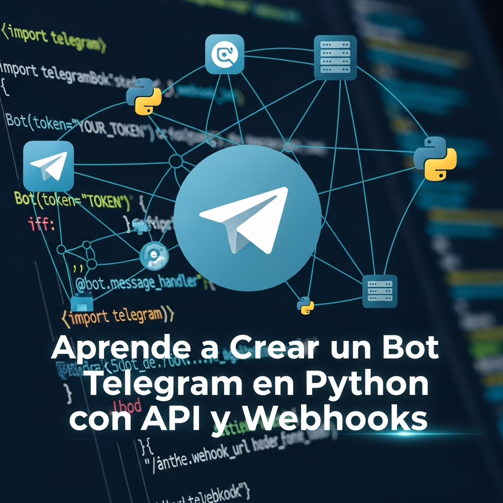 Aprende a Crear un Bot de Telegram en Python con API y Webhooks