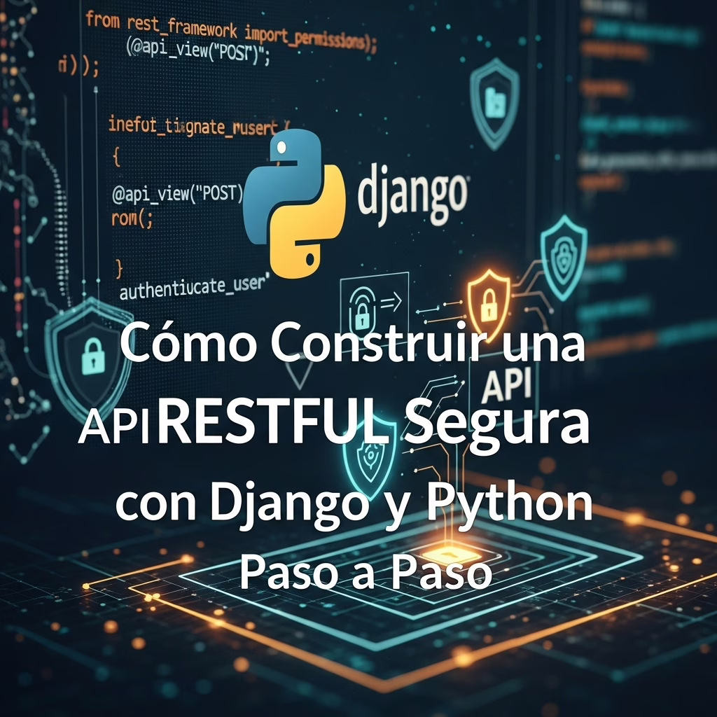 Cómo Construir una API RESTful Segura con Django y Python Paso a Paso