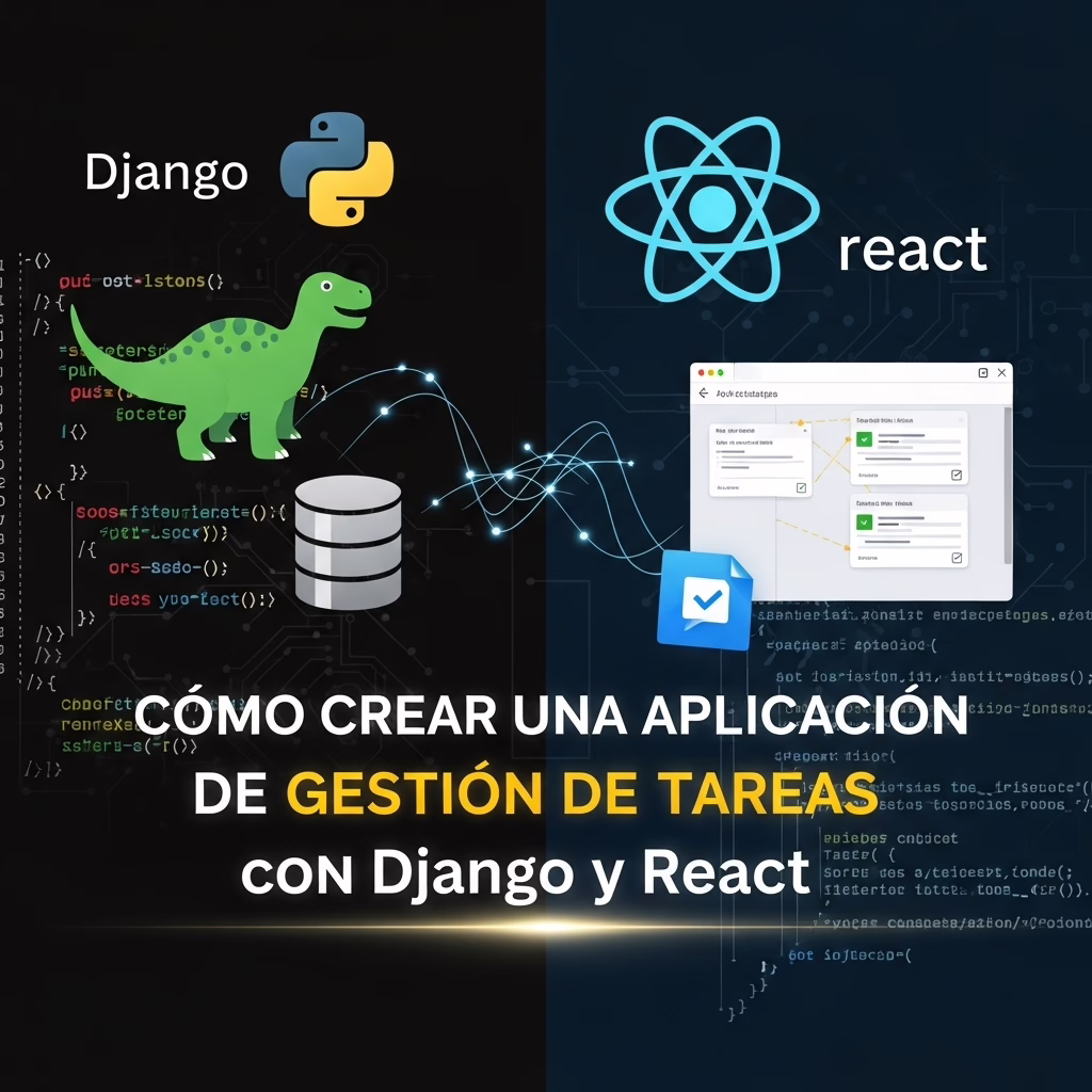 Cómo Crear una Aplicación de Gestión de Tareas con Django y React