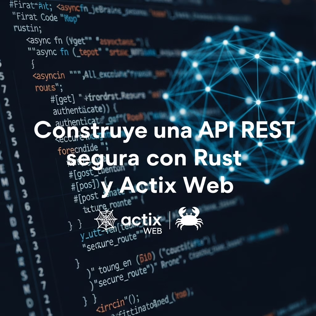 Construye una API REST segura con Rust y Actix Web