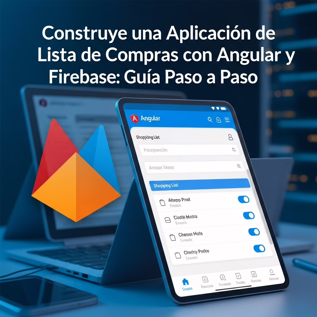 Construye una Aplicación de Lista de Compras con Angular y Firebase: Guía Paso a Paso