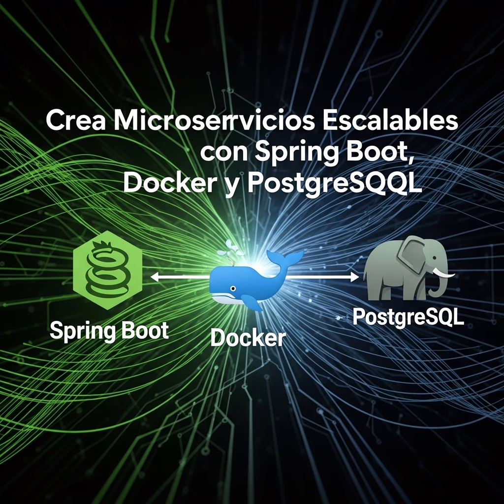 Crea Microservicios Escalables con Spring Boot, Docker y PostgreSQL