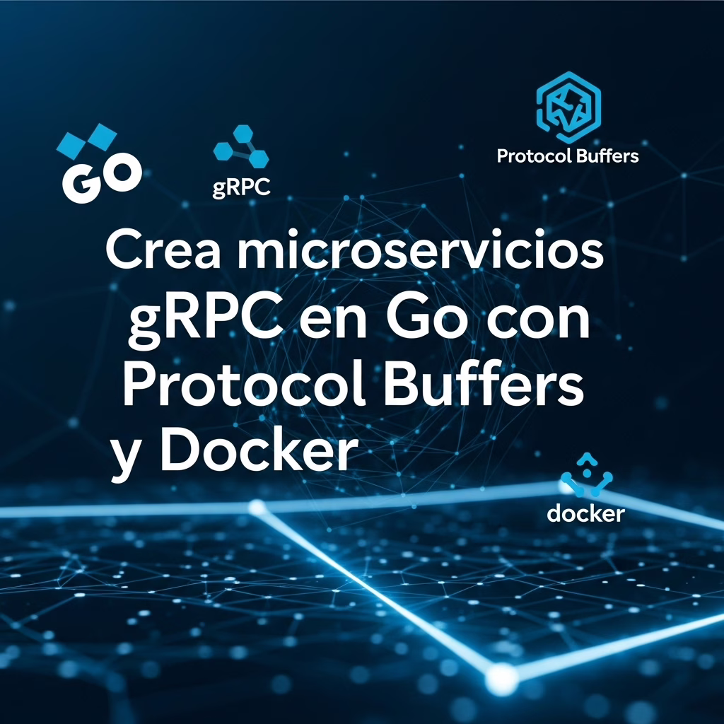 Crea microservicios gRPC en Go con Protocol Buffers y Docker