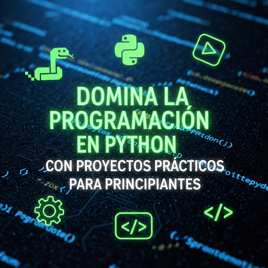 Domina la Programación en Python con Proyectos Prácticos para Principiantes